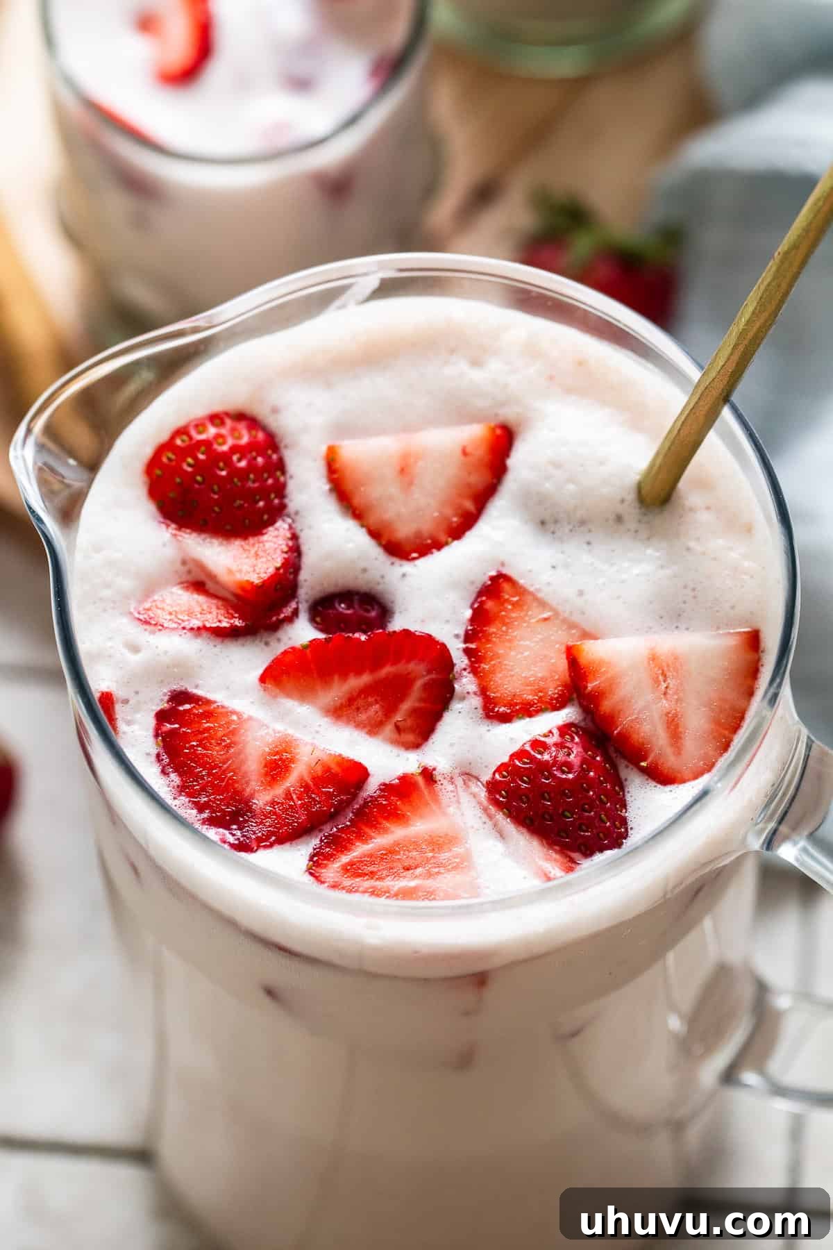 Strawberry Horchata