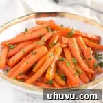 Roasted Honey Glazed Carrots #sides #carrots #thanksgiving #holiday #paleo Honey Roasted Carrots