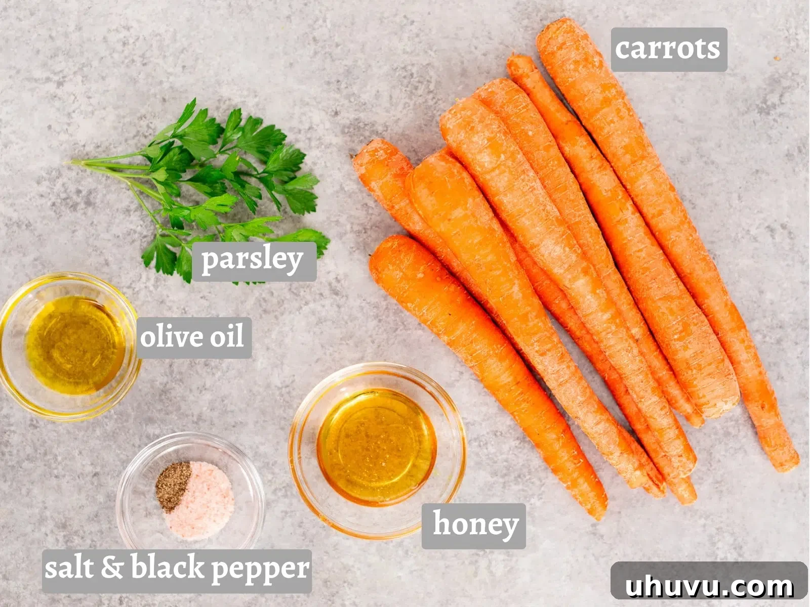 Golden Nectar Carrots 3 ingredients for roasted honey glazed carrots