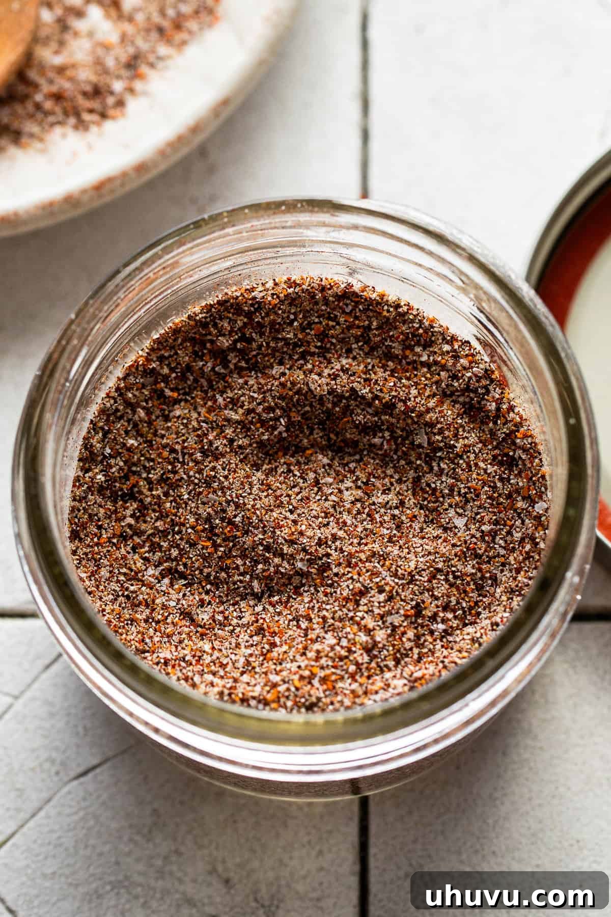 Sizzling Fajita Spice 5 Homemade fajita seasoning in a jar ready to use.