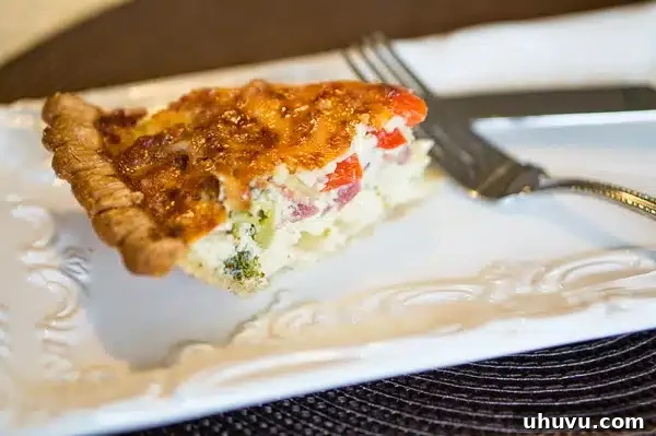 Gluten Free Quiche Lorraine, a perfect golden-brown savory pie