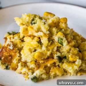 Green Chili Corn Casserole
