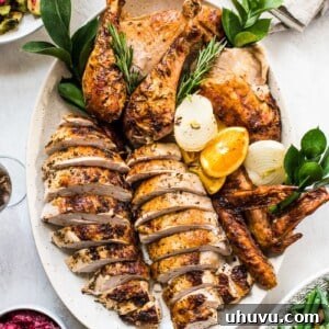 This Chipotle Citrus Thanksgiving Turkey Recipe is juicy, tender and roasted to golden perfection for the best holiday feast!