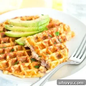 Sausage and Potato Waffles recipe image
