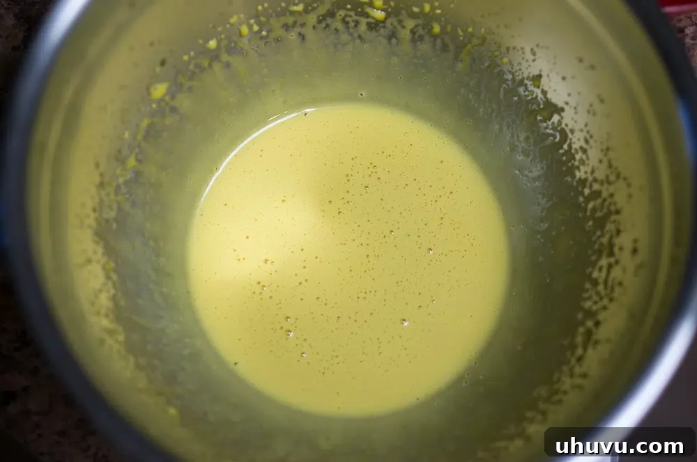 Beating egg yolks for Creme Brulee