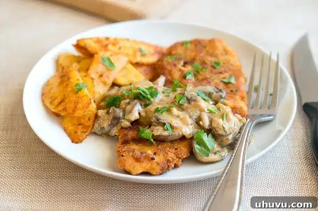 Golden Crispy Chicken Schnitzel 4 Paleo Schnitzel-3