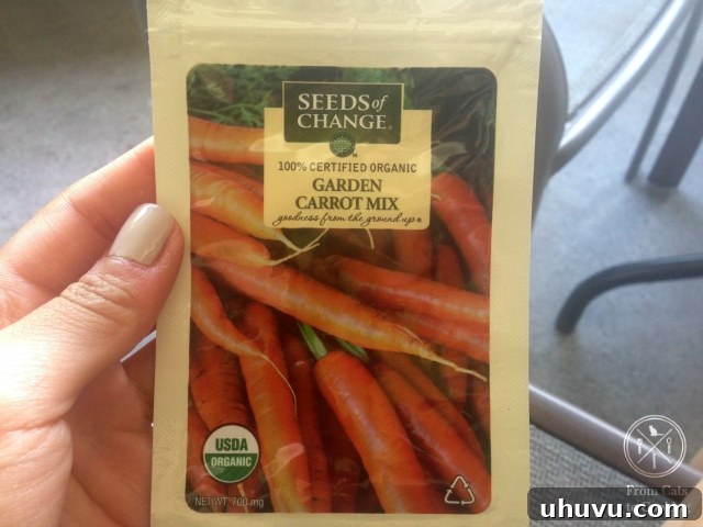 Seeds of Change Garden Carrot Mix - A Beginner's Guide to Thinning and Transplanting