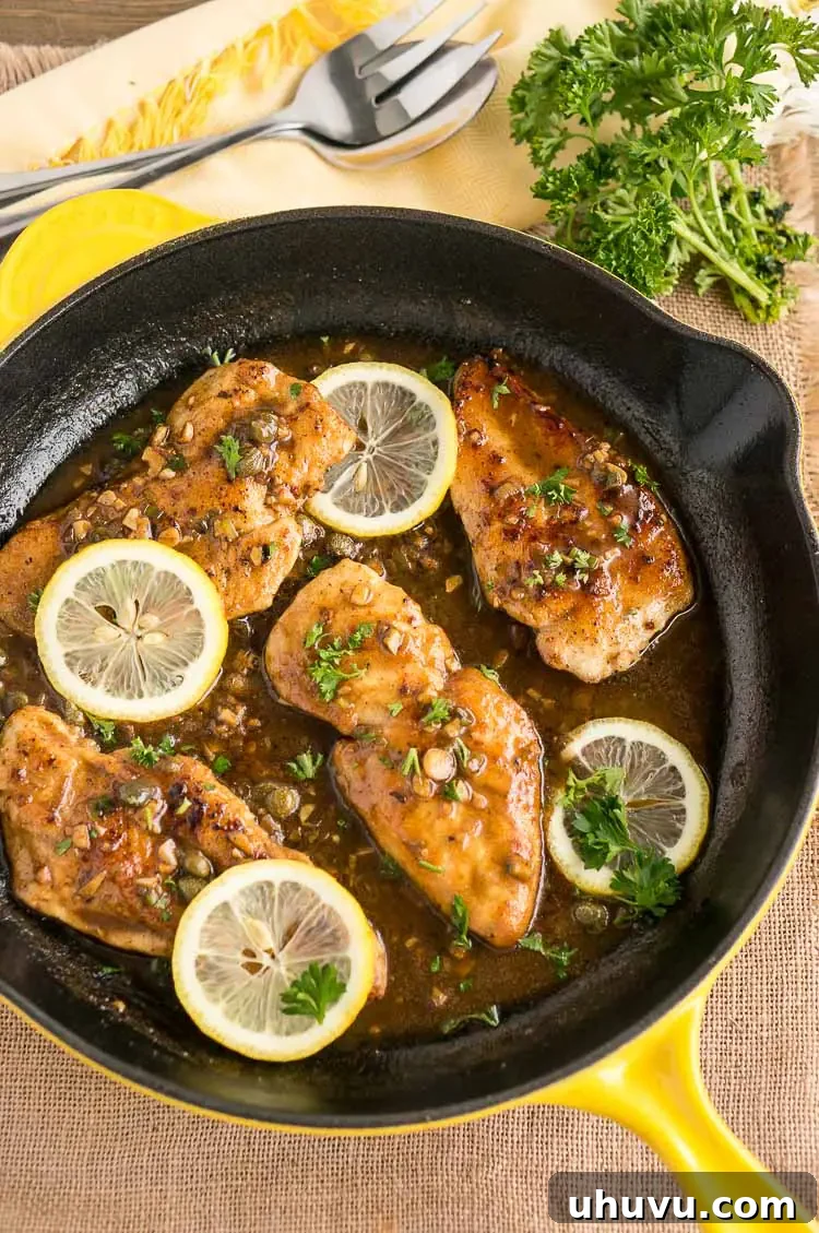 Lemon-Caper Chicken Delight 2 Delicious Chicken Piccata Recipe with Lemon Garlic Sauce