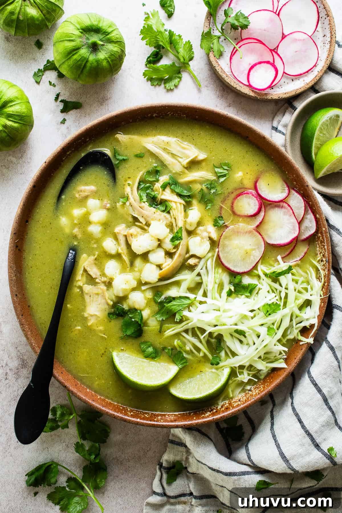 Vibrant Green Pozole 10 Chicken Pozole Verde recipe