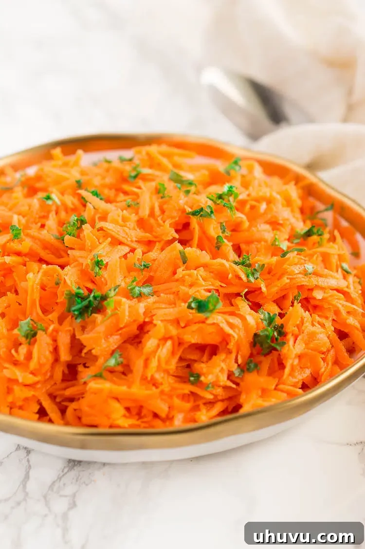 Healthy Carrot Salad, perfect for any meal