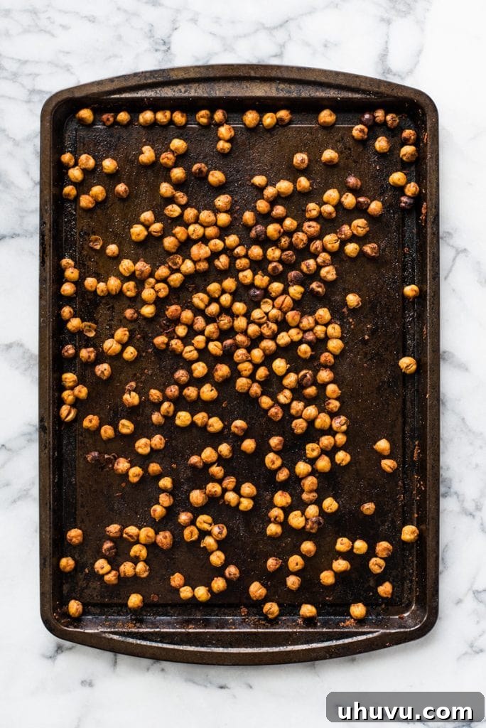 How to roast chickpeas
