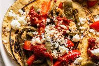 Charred Nopales Tacos with Fresh Salsa and Lime